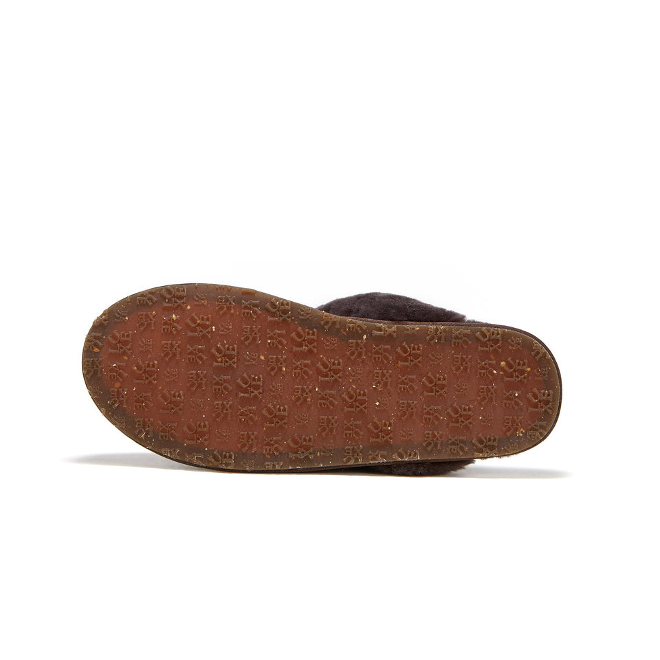 CLOSED MULE ANTIQUE BRONZE