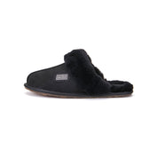 CLOSED MULE BLACK