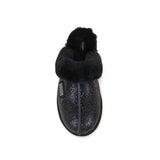 CLOSED MULE GLITTER BLACK