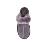 CLOSED MULE GRAY