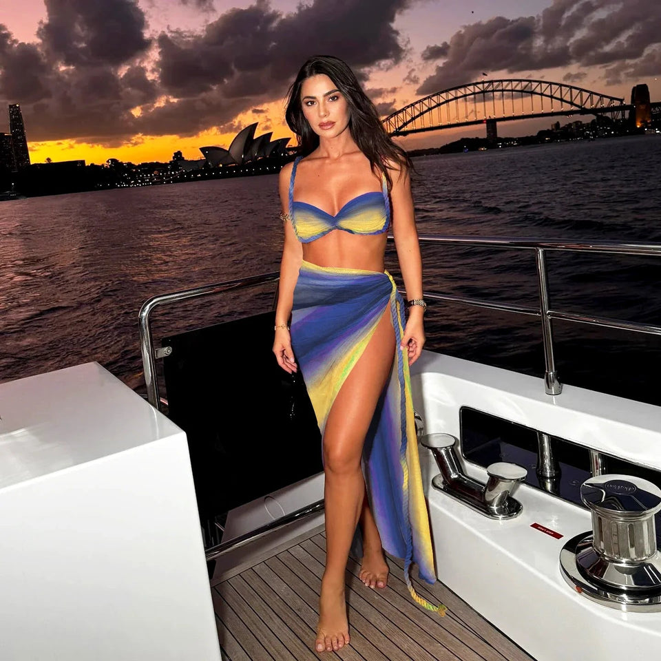 Avie three piece crochet swimsuit - Wear with style