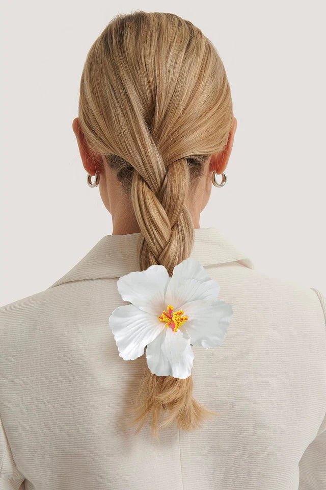 Away Hawaiian Flower Hair Clip - Wear with style