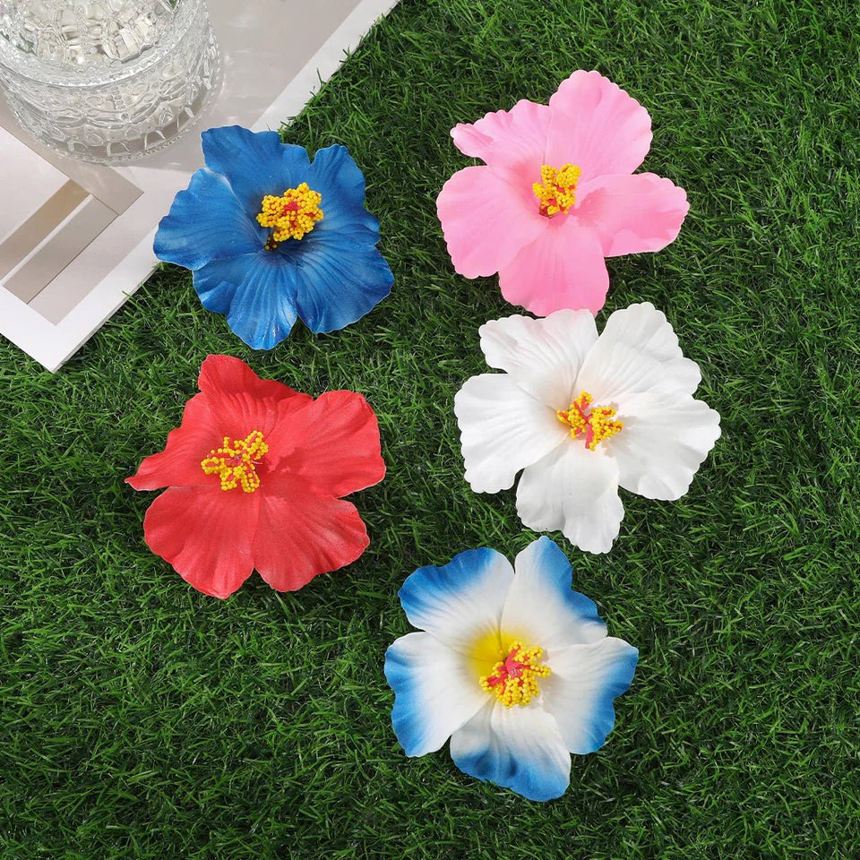 Away Hawaiian Flower Hair Clip - Wear with style