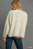 Umgee Textured Jacquard Jacket