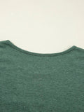 Asymmetric Seam Detail Long Sleeve Top for Women Casual