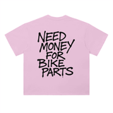 White Need Money Tee