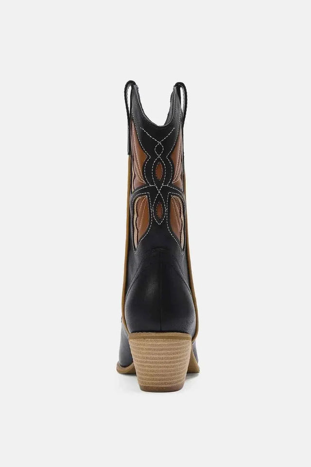 Beast Fashion Butterfly Cut : Detail Point Toe Boots