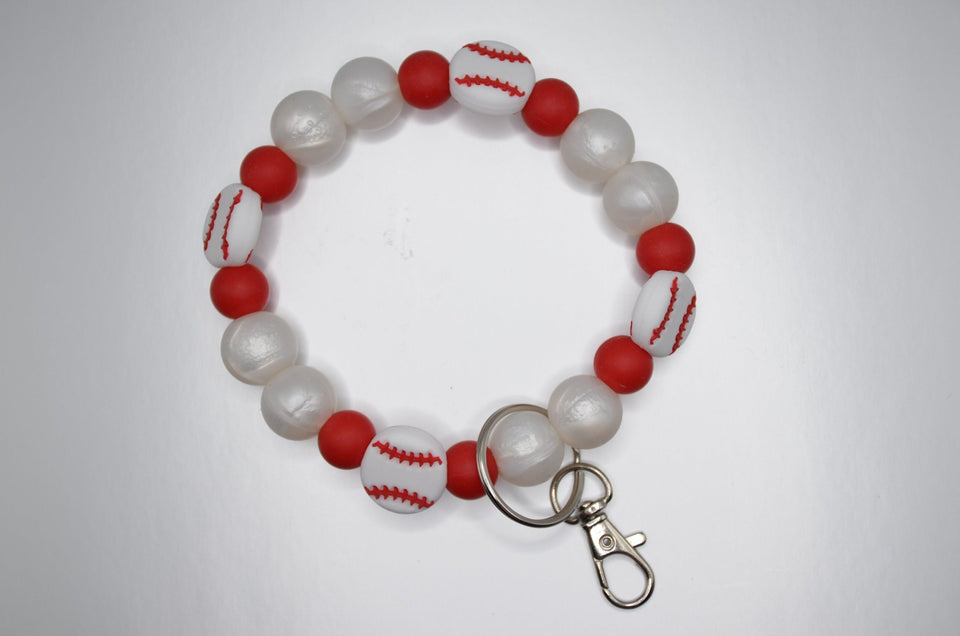 Baseball Pearl Wristlet - Wear with style