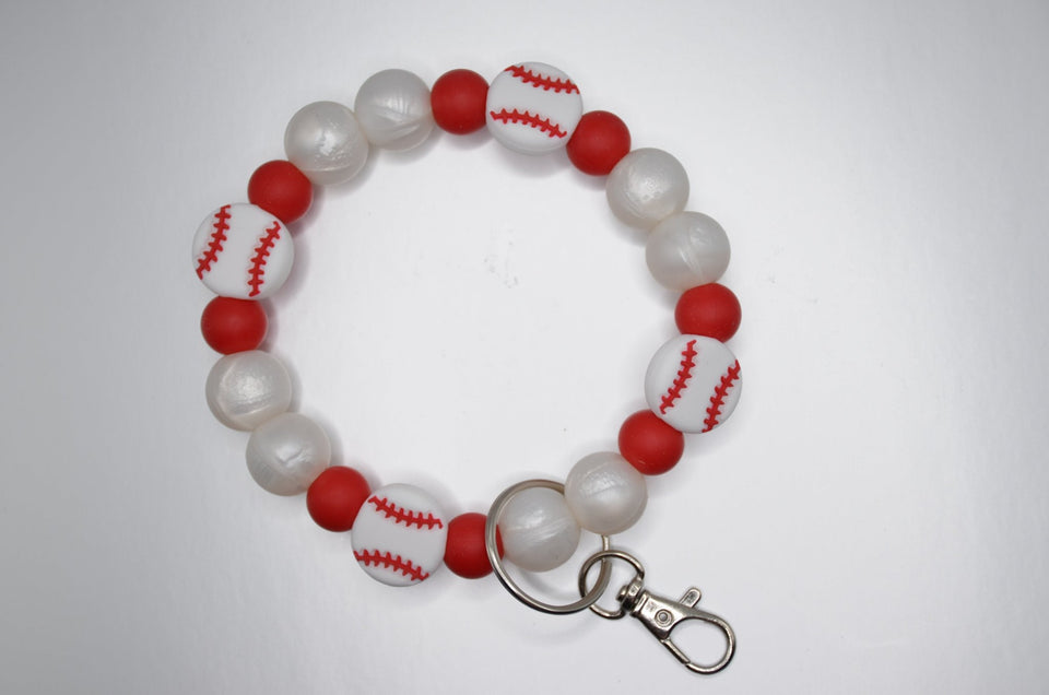 Baseball Pearl Wristlet - Wear with style