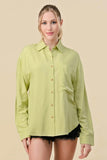 BASIC COLLARED BUTTON DOWN LONG SLEEVES SHIRTS - Wear with style