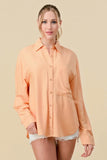 BASIC COLLARED BUTTON DOWN LONG SLEEVES SHIRTS - Wear with style