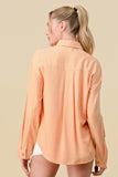 BASIC COLLARED BUTTON DOWN LONG SLEEVES SHIRTS - Wear with style