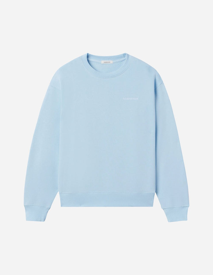 Basics Dream Blue Unisex Crewneck - Wear with style