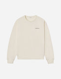 Basics White Sand Unisex Crewneck - Wear with style