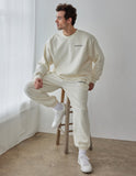 Basics White Sand Unisex Crewneck - Wear with style