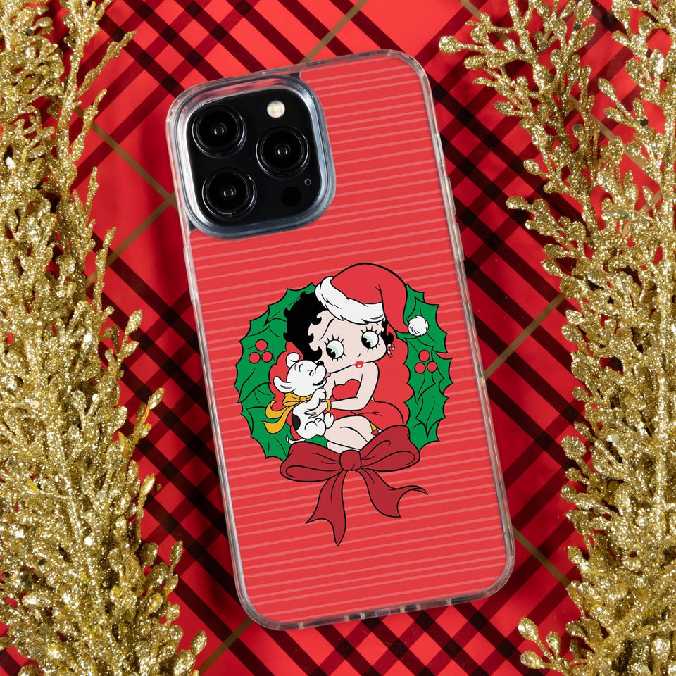 Betty Boop Christmas HD Apple iPhone 16 Mag - Safe Phone Case - Wear with style
