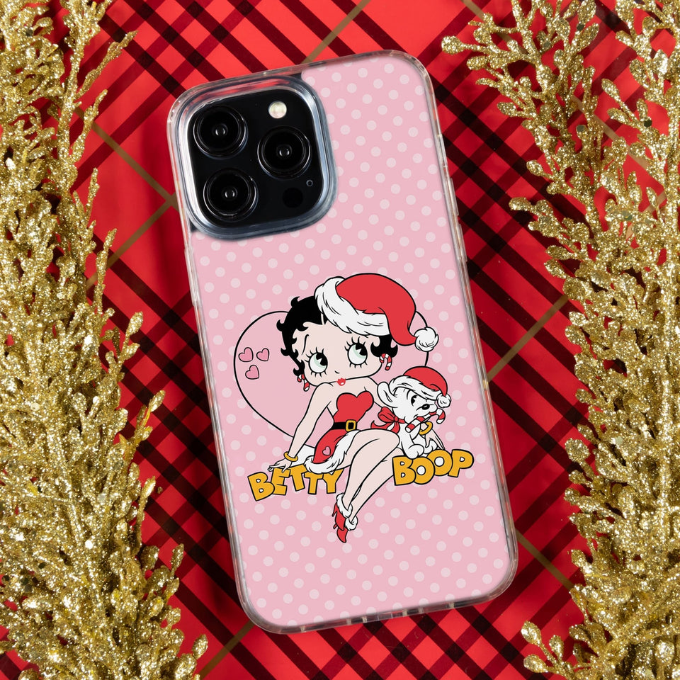 Betty Boop Christmas HD Apple iPhone 16 Mag - Safe Phone Case - Wear with style