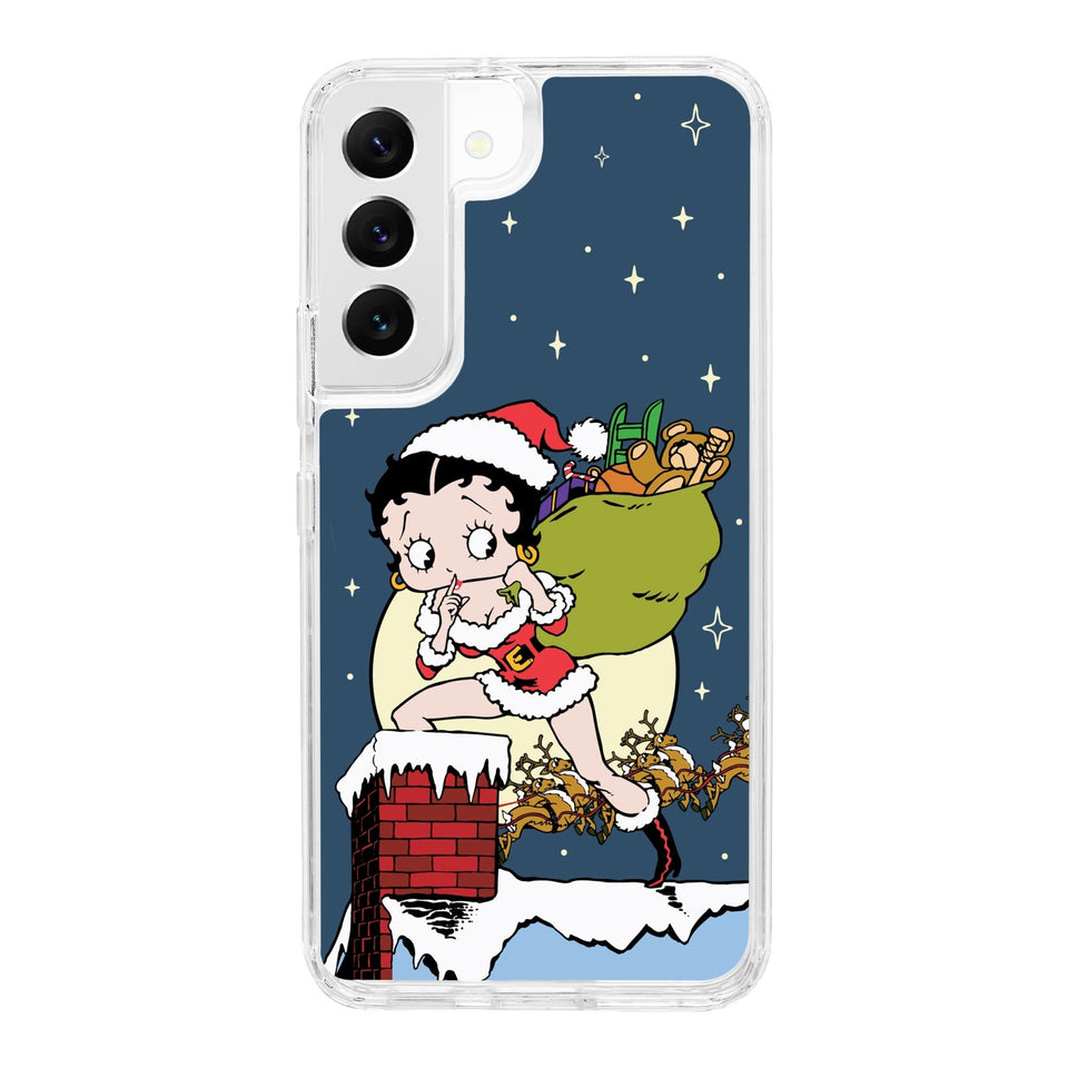 Betty Boop Christmas HD Samsung Galaxy S24 Phone Case - Wear with style
