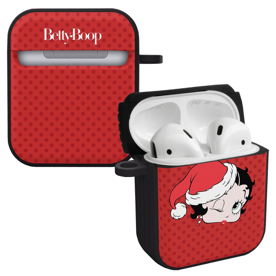 Betty Boop Christmas HDX Apple AirPods Gen 1 & 2 Case Cover - Wear with style
