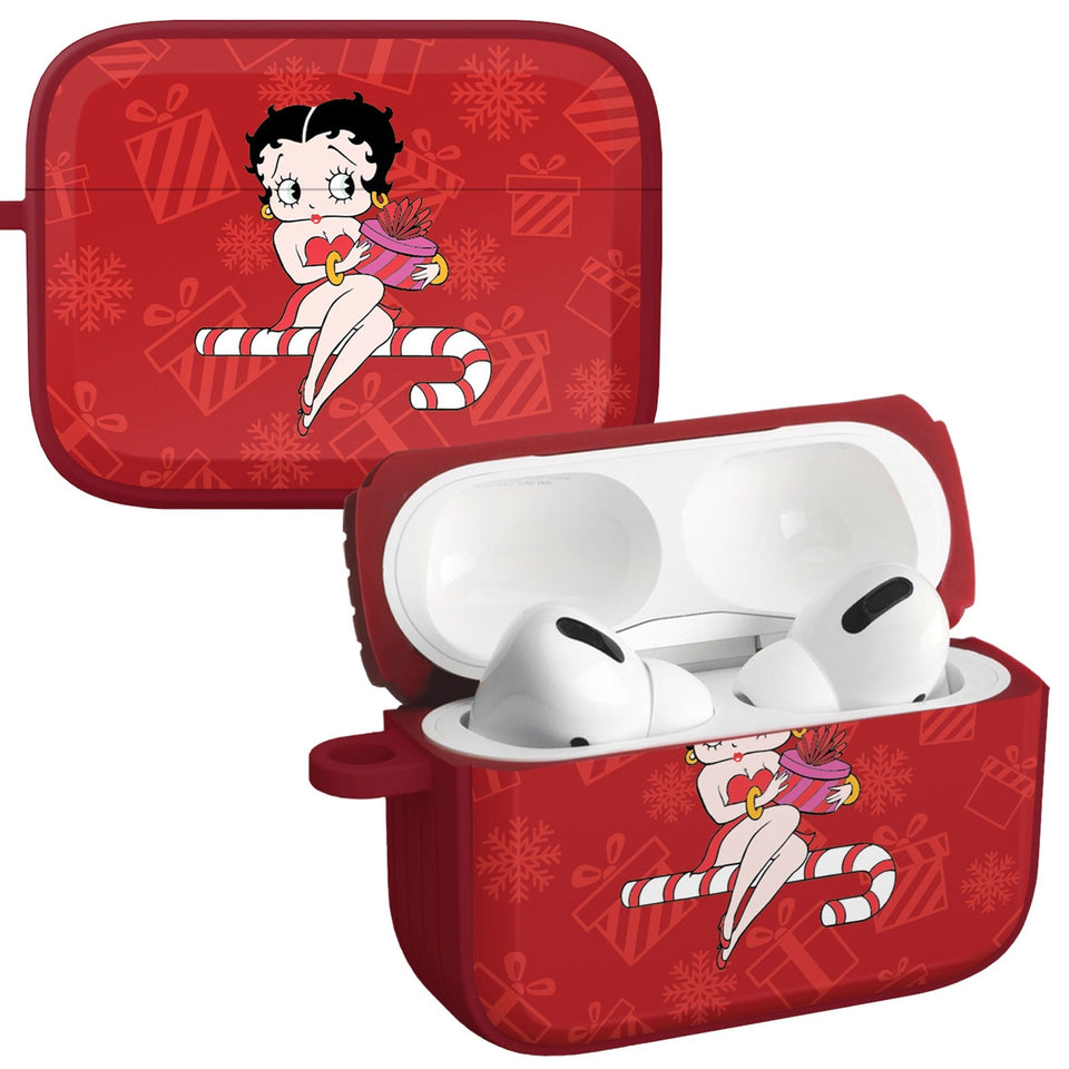 Betty Boop Christmas HDX Apple AirPods Pro 1 & 2 Case Cover - Wear with style