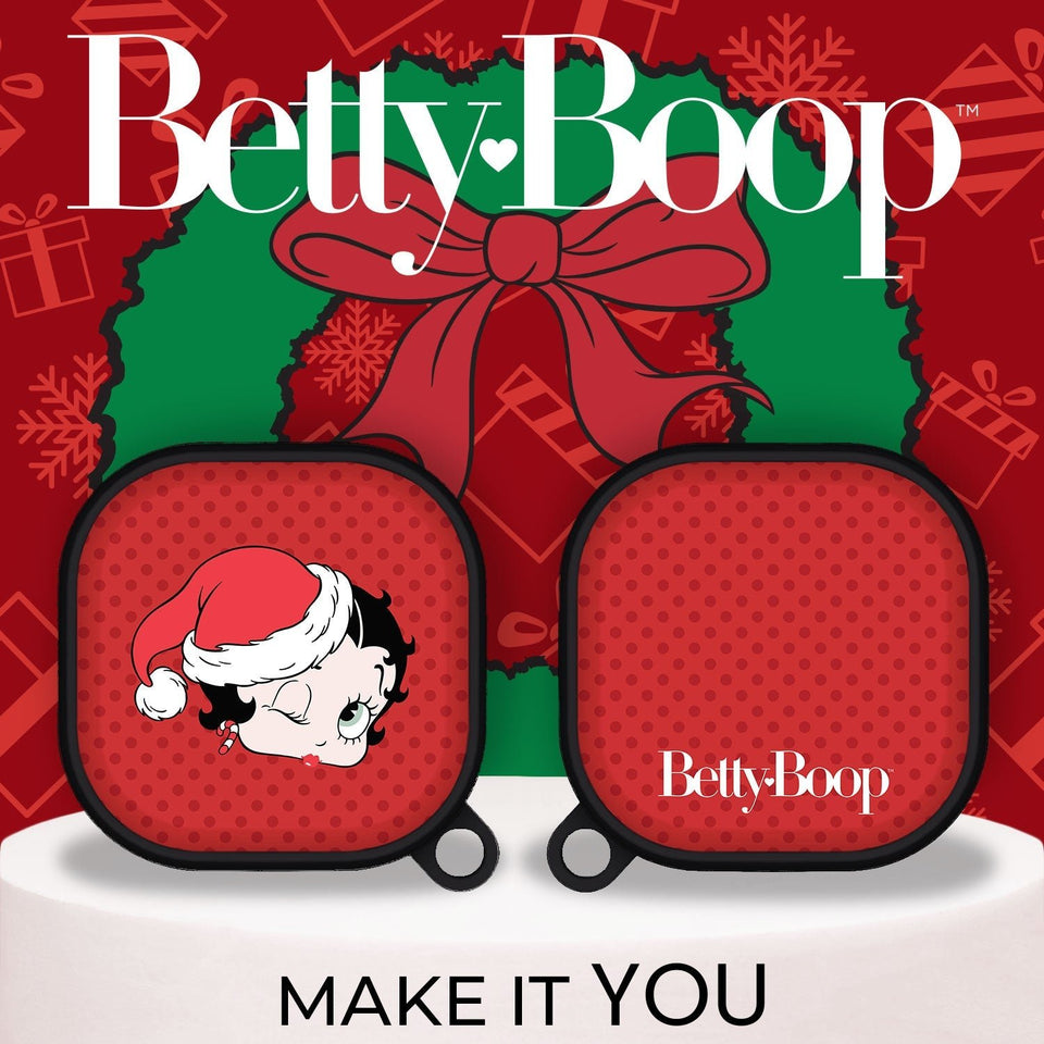 Betty Boop Christmas HDX Samsung Galaxy Buds Pro Case Cover - Wear with style