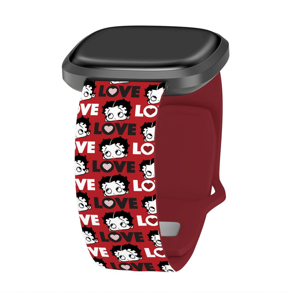 Betty Boop Classic HD Fitbit Versa 3 and Sense 1 Watch Band - Wear with style