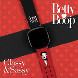 Betty Boop Classic HD Fitbit Versa 3 and Sense 1 Watch Band - Wear with style