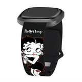 Betty Boop Classic HD Fitbit Versa 3 and Sense 1 Watch Band - Wear with style