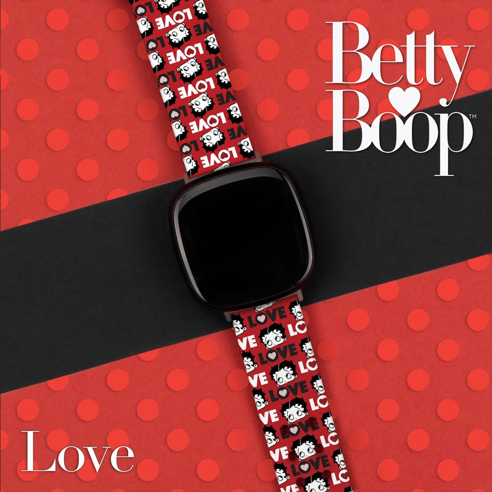 Betty Boop Classic HD Fitbit Versa 3 and Sense 1 Watch Band - Wear with style