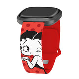 Betty Boop Classic HD Fitbit Versa 3 and Sense 1 Watch Band - Wear with style
