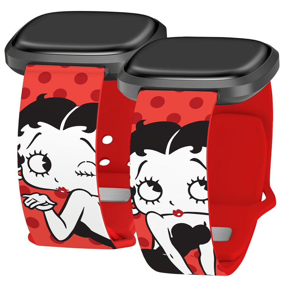Betty Boop Classic HD Fitbit Versa 3 and Sense 1 Watch Band - Wear with style