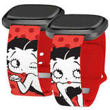 Betty Boop Classic HD Fitbit Versa 3 and Sense 1 Watch Band - Wear with style