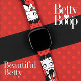 Betty Boop Classic HD Fitbit Versa 3 and Sense 1 Watch Band - Wear with style