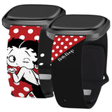 Betty Boop Classic HD Fitbit Versa 3 and Sense 1 Watch Band - Wear with style