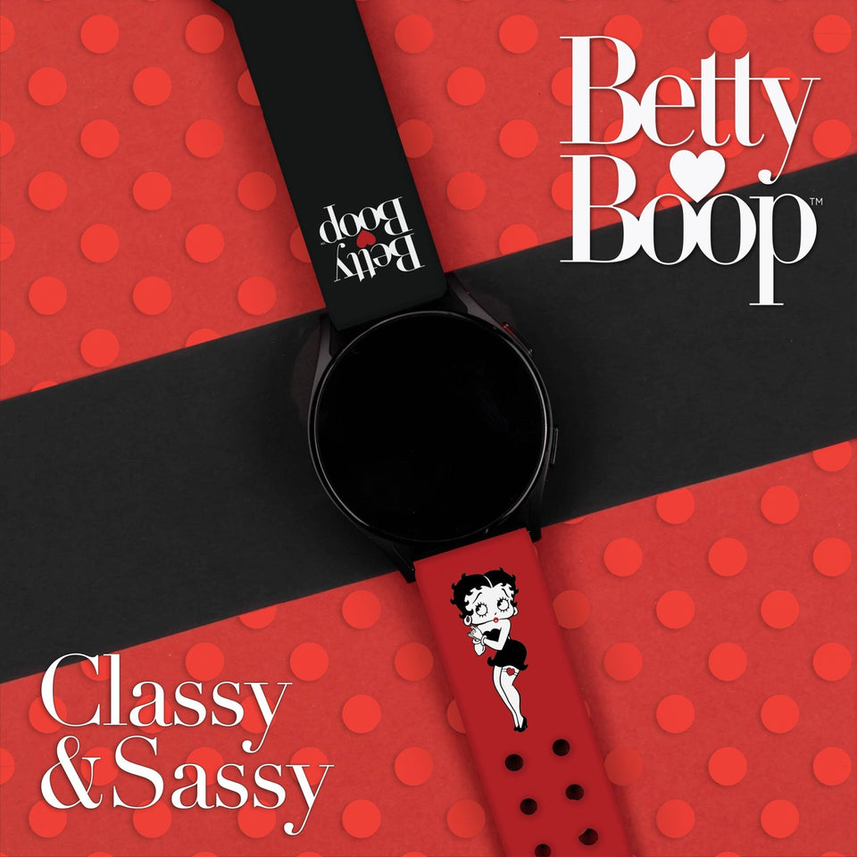 Betty Boop Classic HD Watchband for Samsung, Garmin, Fossil, and More - Wear with style