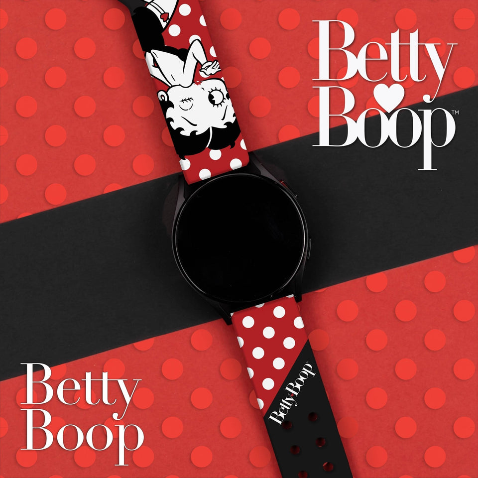 Betty Boop Classic HD Watchband for Samsung, Garmin, Fossil, and More - Wear with style