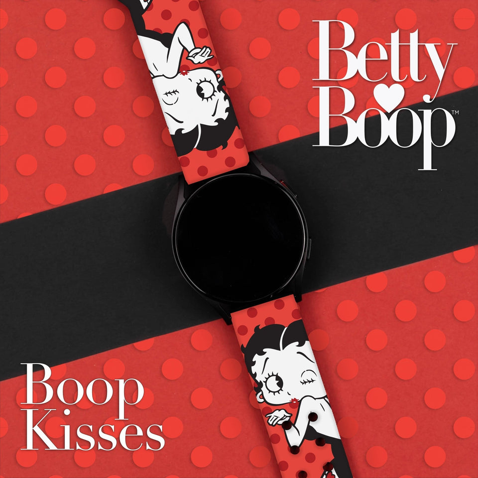 Betty Boop Classic HD Watchband for Samsung, Garmin, Fossil, and More - Wear with style