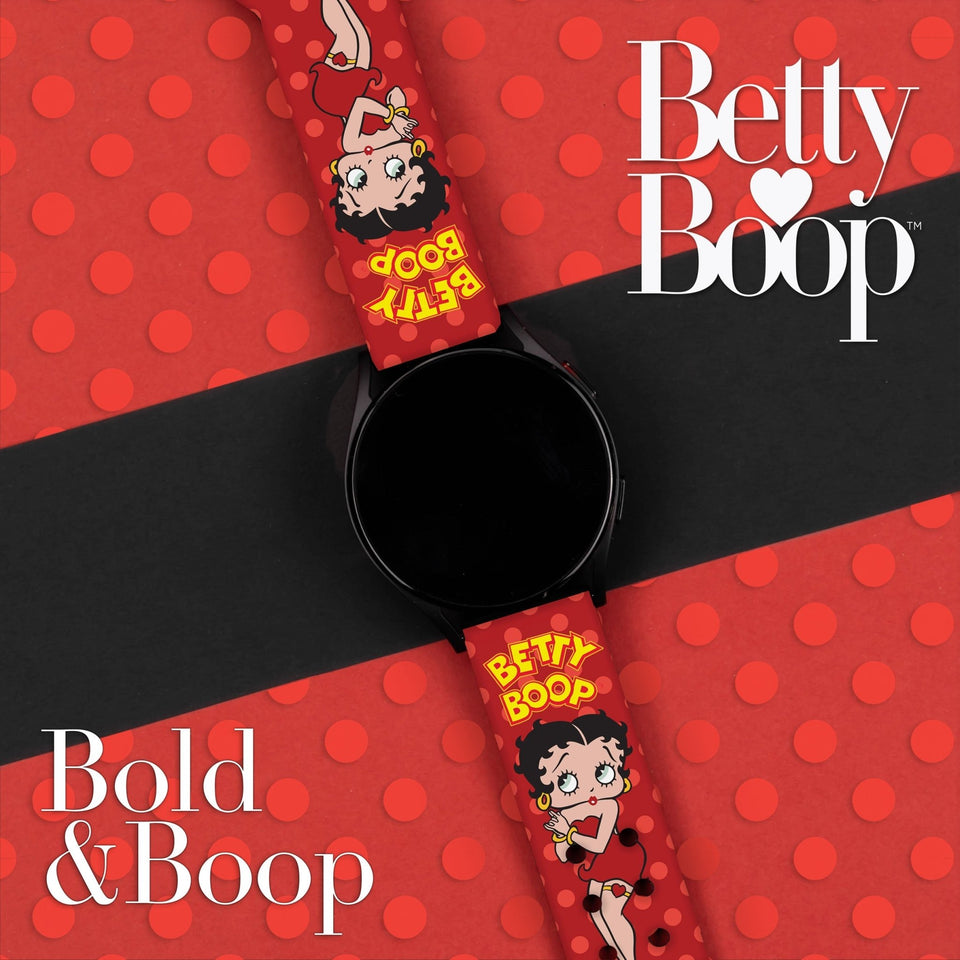 Betty Boop Classic HD Watchband for Samsung, Garmin, Fossil, and More - Wear with style