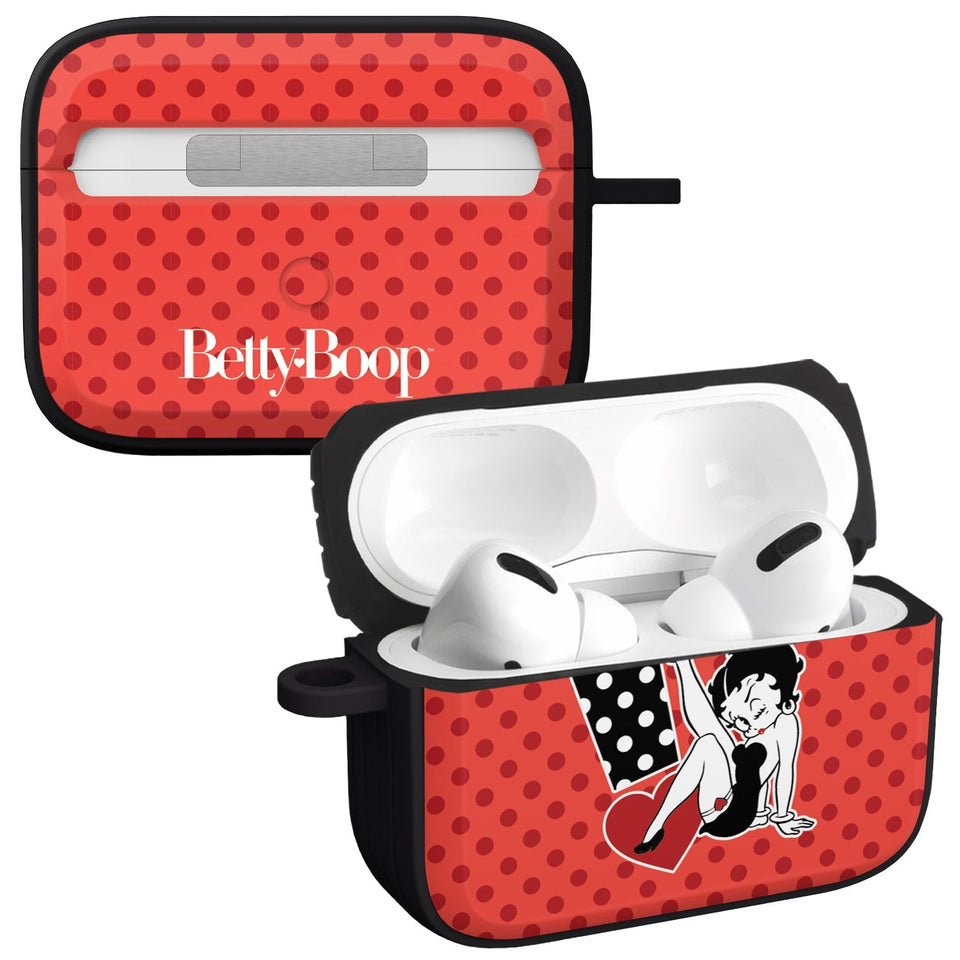 Betty Boop Classic HDX Apple AirPods Pro 1 & 2 Case Cover - Wear with style