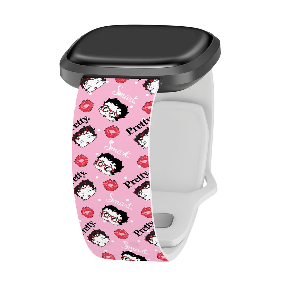Betty Boop Girl Power HD Fitbit Versa 3 and Sense 1 Watch Band - Wear with style
