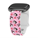 Betty Boop Girl Power HD Fitbit Versa 3 and Sense 1 Watch Band - Wear with style
