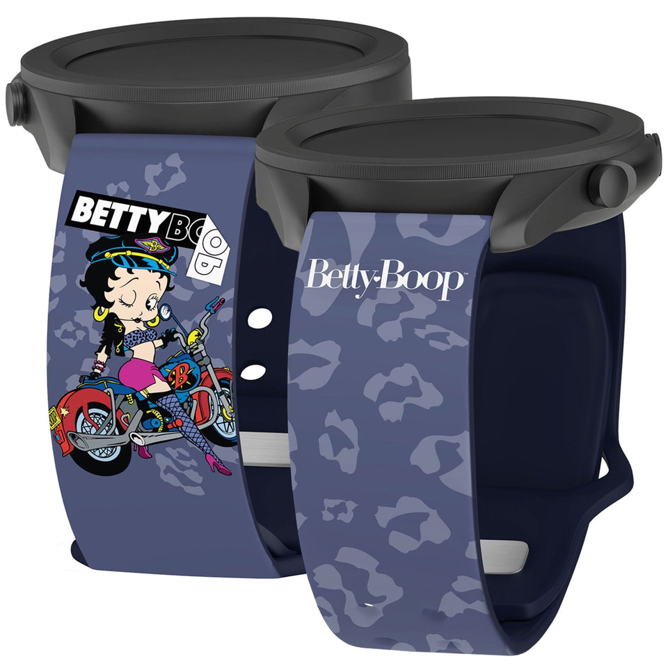 Betty Boop Girl Power HD Watchband for Samsung, Garmin, Fossil, and More for Samsung, Garmin, Fossil, and More - Wear with style