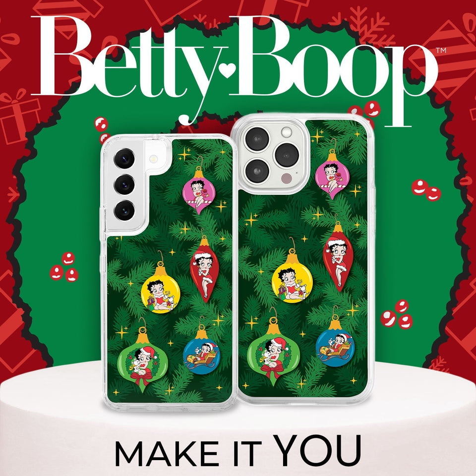 Betty Boop Happy Holidays HD Apple iPhone 12 Series Mag - Safe Phone Case - Wear with style