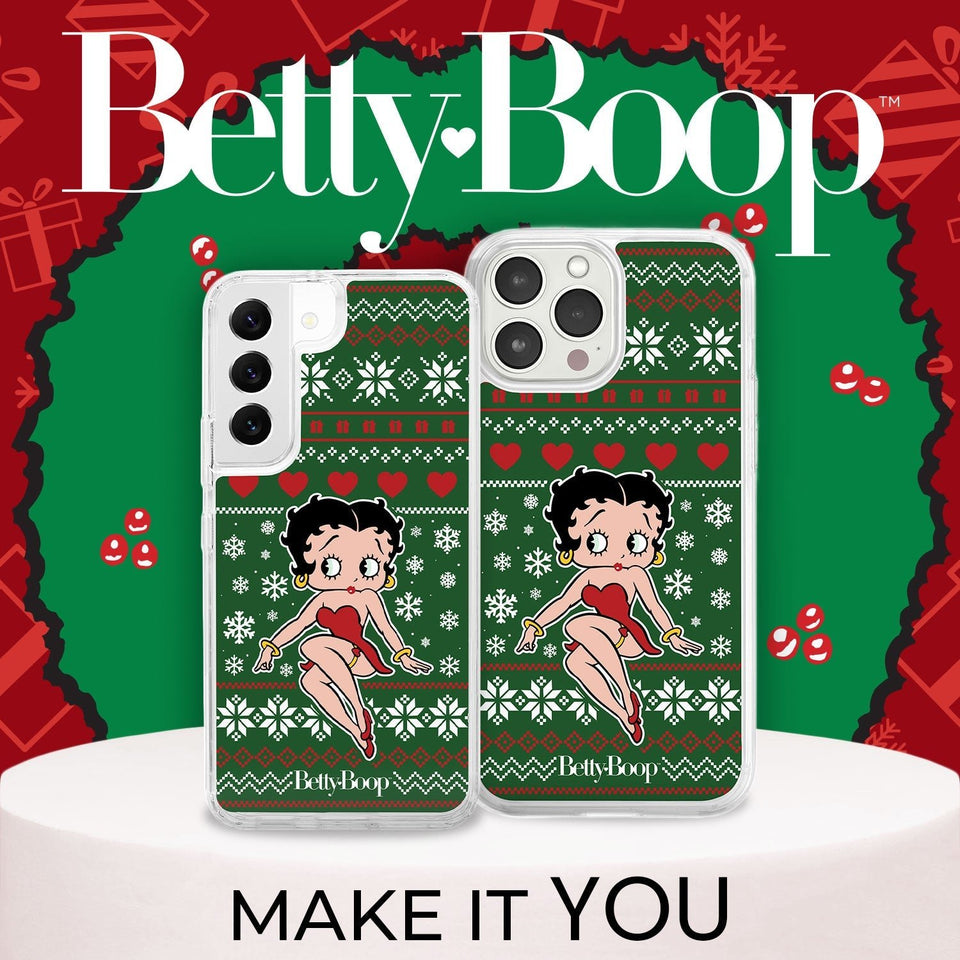 Betty Boop Happy Holidays HD Apple iPhone 12 Series Mag - Safe Phone Case - Wear with style