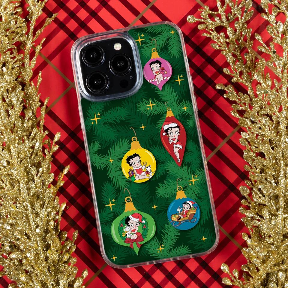 Betty Boop Happy Holidays HD Apple iPhone 12 Series Mag - Safe Phone Case - Wear with style
