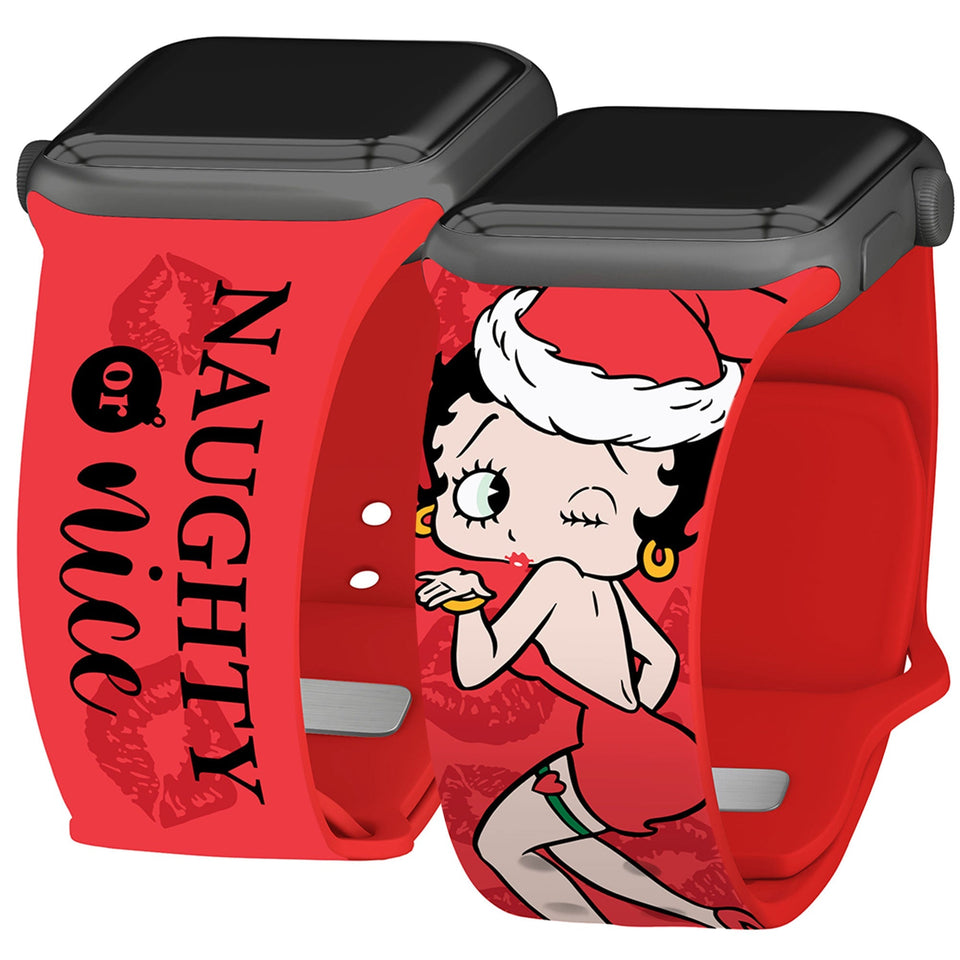 Betty Boop Happy Holidays HD Apple Watch Band - Wear with style