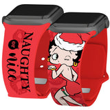Betty Boop Happy Holidays HD Apple Watch Band - Wear with style