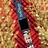 Betty Boop Happy Holidays HD Apple Watch Band - Wear with style