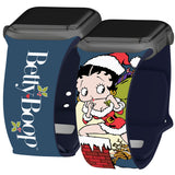 Betty Boop Happy Holidays HD Apple Watch Band - Wear with style