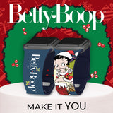 Betty Boop Happy Holidays HD Fitbit Versa 3 & Sense 1 Watch Band - Wear with style